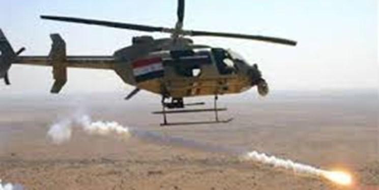 ارتش عراق 3 خودروی داعش و مخفیگاه آنها را نزدیک مرز با سوریه منهدم کرد
