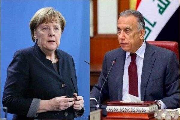 الکاظمی: عراق خواستار همکاری امنیتی، نظامی و اقتصادی با آلمان است
