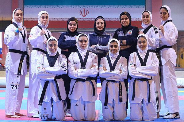 دختران تکواندوکار ایران 6 مدال طلا، نقره و برنز کسب کردند