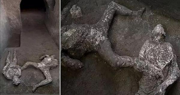 کشف یک مومیایی در پمپئی