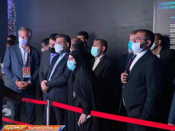 وزیر ارشاد در پاویون ایران در اکسپوی دبی وزیر ارشاد در پاویون ایران در اکسپوی دبی