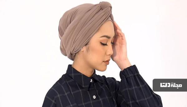 مدل نو بستن شال را در این ویدئو ببینید